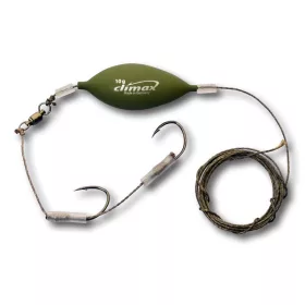   Climax Cult Catfish Rig Gudgeon Rig 180cm 80kg 5/0 Montáž pro lov sumců