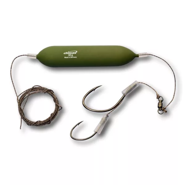Climax Cult Catfish Rig Worm 180cm 80kg 7/0 9/0 Sumcová montáž