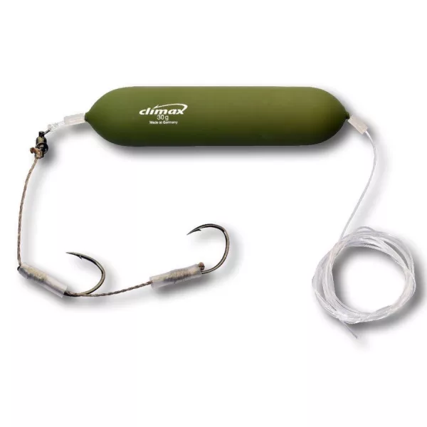 Climax Cult Catfish Rig Worm Combi Rig 180cm 54kg 7/0 Montáž na sumce