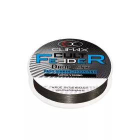   Climax Cult Feeder Fast Sinking Braid Droplink 10m 0,15mm 7,5kg Dark Grey Pletená návazcová šňůra