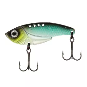   Reiva Powerflex VIB 2.0 Silver Black 5,0cm 11,5gr Vertikální umělá nástraha