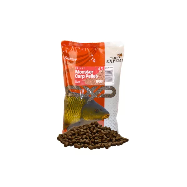 Carp Expert Smart Monster Carp Pellet Játra 4,5mm Krmná peleta 800gr