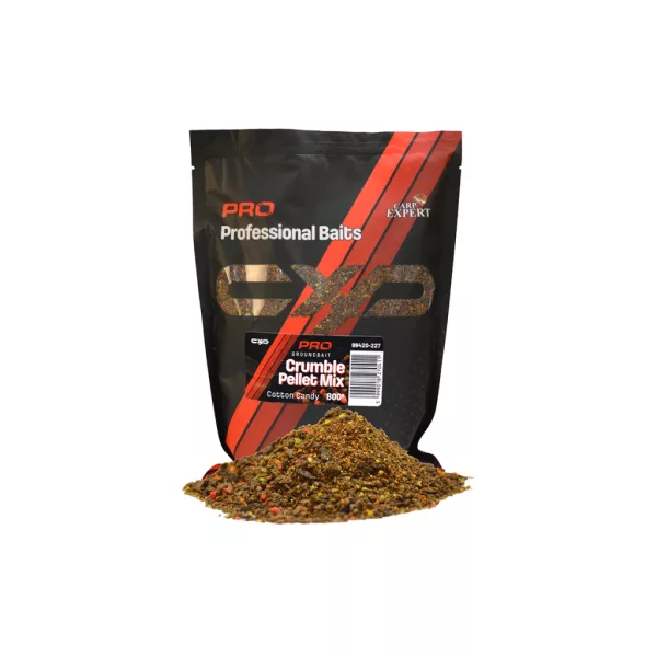 Carp ExpertPro Crumble Pellet Mix Cukrová vata 800gr