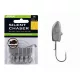 BKK Silent Chaser Microjig - Harpax Darting LRF 6#, 3g, 5ks/balení Jigová hlava