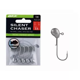  BKK Silent Chaser Microjig - Punch LRF 4#, 1.8g, 5ks/balení Jigová hlava