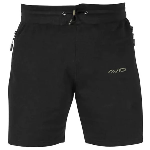 Avid Distortion Black Jogger Shorts Kraťasy S