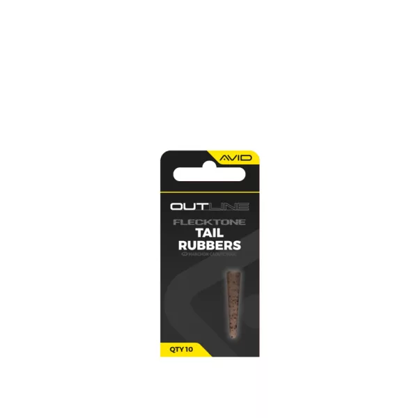 Avid Outline Flecktone Tail Rubbers Gumové Návleky 10ks