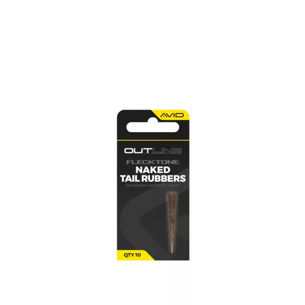 Avid Outline Flecktone Naked Tail Rubbers Gumové Návleky 10ks