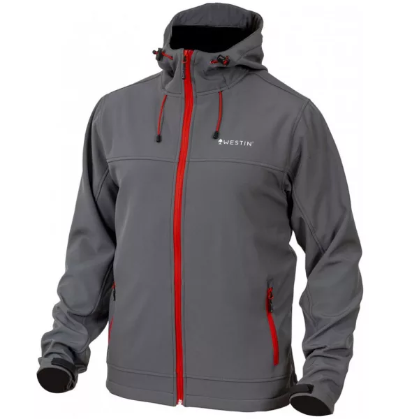 Westin W4 Softshell Jkt. Steel Grey Bunda 3XL