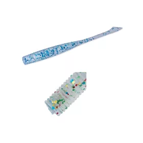   Major Craft Aji-Do Zanby 6,3cm #005 Clear Lame Mashimashi Glow Plastová Nástraha 8ks