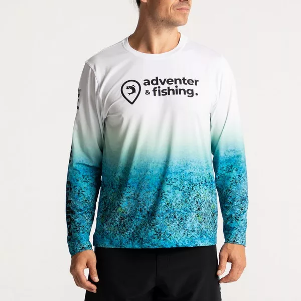 Adventer Fishing Bluefin Trevally Tričko s dlouhým rukávem UV L