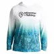 Adventer Fishing Tričko s kapucí odolné proti UV záření Bluefin Trevally XL