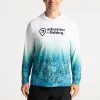Adventer Fishing Tričko s kapucí odolné proti UV záření Bluefin Trevally XL