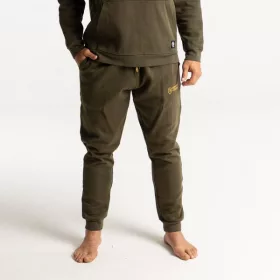 Adventer Bavlněné tepláky Khaki XXL