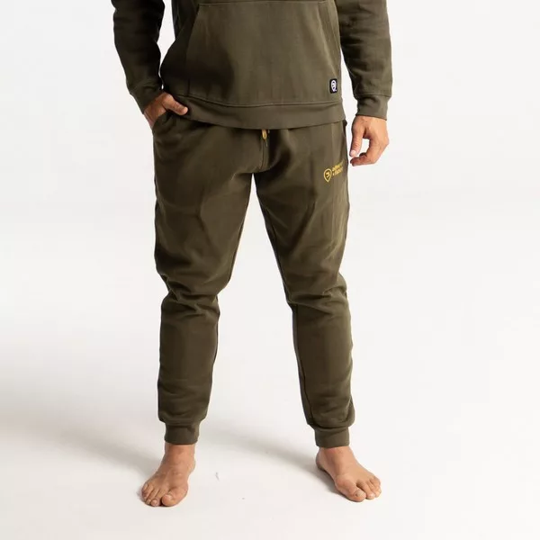 Adventer Bavlněné tepláky Khaki XXL
