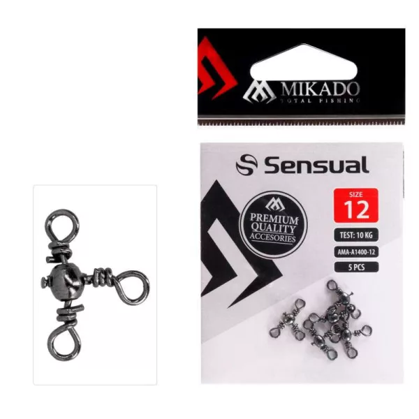 Mikado 10 Crossline Swivel obratlík 5ks