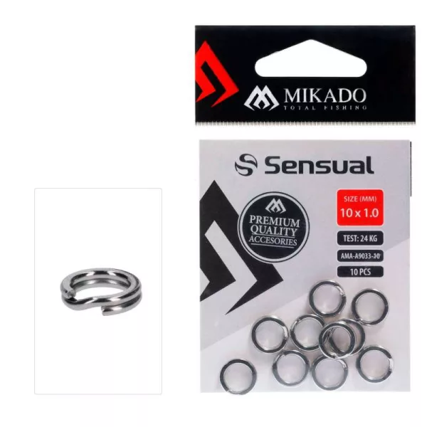 Mikado Strong 7 Dělený kroužek 10ks