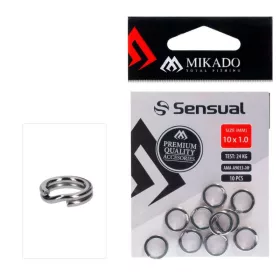 Mikado Strong 8 Dělený kroužek 10ks