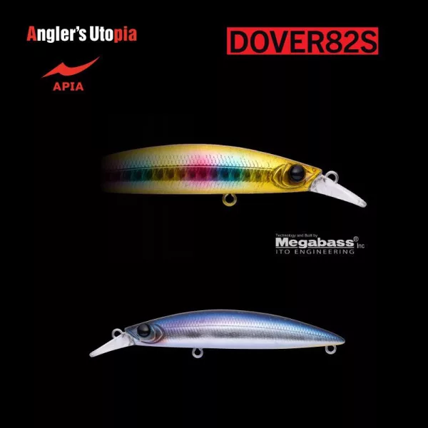 Apia Dover 82S 82mm 10gr 01 Lapis Navy Wobler