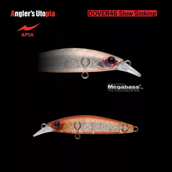 Apia Dover 46 Slow Sinking 46mm 2,3gr 12 Krill Wobbler