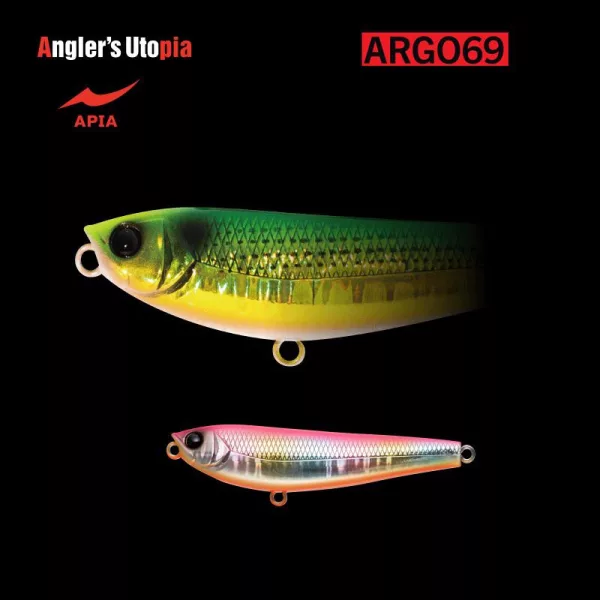 Apia Argo 69 8,5gr 69mm 06 Pink Back Candy Wobler