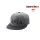 Apia Flat Cap šedá-černá plná čepice