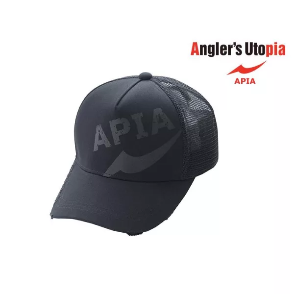 Apia Pro Cap Černo-černá baseballová čepice