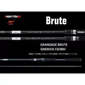   Apia Grandage Brute Sidekick C83MH Cast 2,51m 10-50gr 2dílný Přívlačový Prut