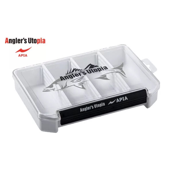 Apia Lock On The Top Lure Box 205x145x40mm Bílý box na nástrahy