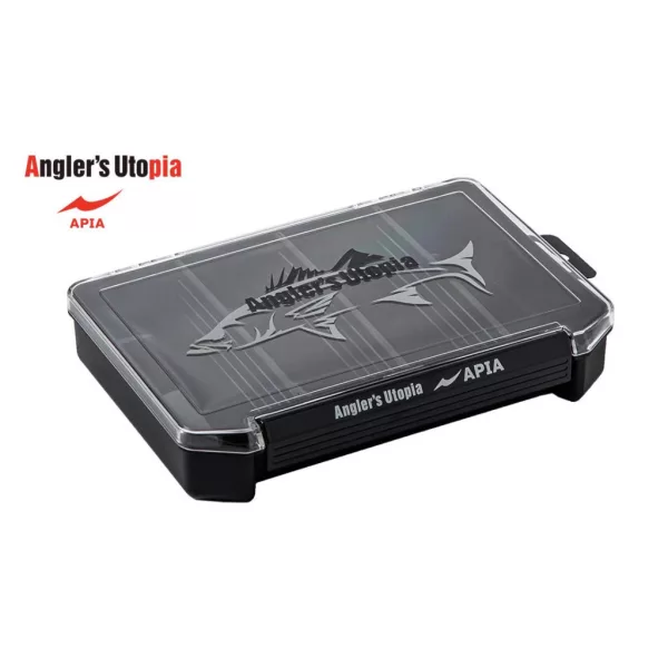 Apia Lock On The Top Lure Box 205x145x40mm Černá krabička na nástrahy