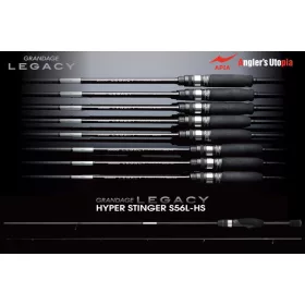   Apia Grandage Legacy Hyper Stynger S-56L-HS 1,67m 0,2-6gr 2 Dílný Přívlačový Prut