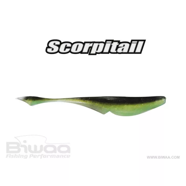 Biwaa Scorpitail 13cm 203 Bronze Ayu Gumová nástraha 6ks