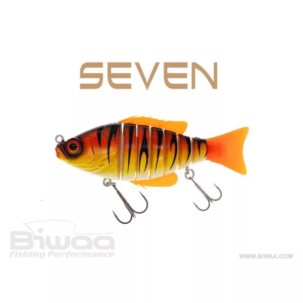 Biwaa Seven S 15cm 60gr 14 Red Tiger Wobbler 1ks
