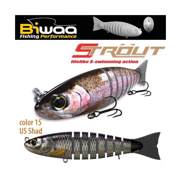 Biwaa Strout 14cm 29gr 15 US Shad Wobbler 1ks