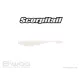 Biwaa Scorpitail 10cm 08 Pearl White Gumová rybka 8ks