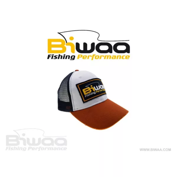Biwaa Mesh Cap Orange Baseballová čepice
