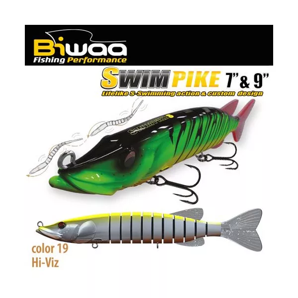 Biwaa Swimpike SS 18cm 26gr 19 Hi-Viz Wobbler 1ks