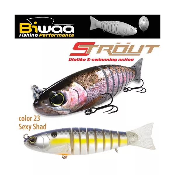 Biwaa Strout 14cm 29gr 23 Sexy Shad Wobbler 1ks