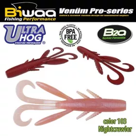   Biwaa Ultra Hog 7,5cm 103 Nightcrawler gumová nástraha 10ks
