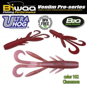 Biwaa Ultra Hog 10cm 102 Cinnamon gumová nástraha 8ks