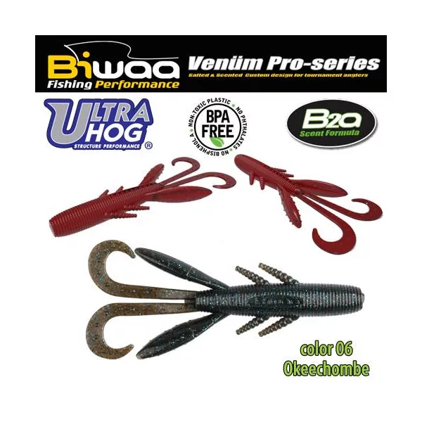 Biwaa Ultra Hog 10cm 06 Okeechombe Gumová Nástraha 8ks