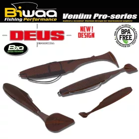 Biwaa Deus 7,5cm 004 Watermelon Red Gumová nástraha 10ks
