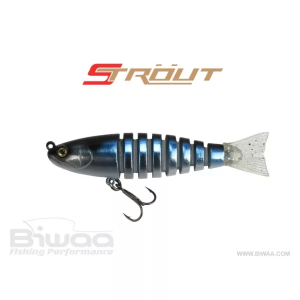 Biwaa Strout 9cm 8gr 19 Blue Chrome Wobbler 1ks