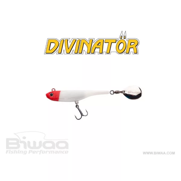 Biwaa Divinator Mini 9,5cm 9gr 15 Červená hlava Spinnertail 1ks