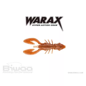 Biwaa Warax 10cm 03 Orange Green Gumová Nástraha 6ks