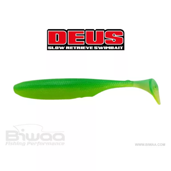 Biwaa Deus 7,5cm 202 Limetreuse Gumová nástraha 10ks
