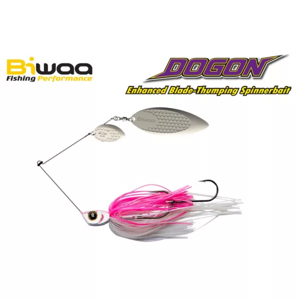 Biwaa Dogon Spinnerbait 1/2oz 14gr 06 Pink Ice-Silver Blades Spinnerbait 1ks