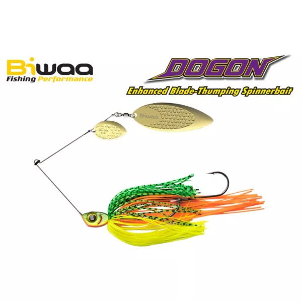 Biwaa Dogon Spinnerbait 3/4oz 21gr 02 Fire Tiger-Gold Blades Spinnerbait 1ks