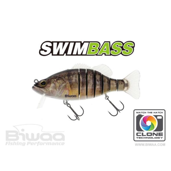 Biwaa Swimbass Slow Sink 15cm 65gr 52 Žlutý okoun Wobler 1ks