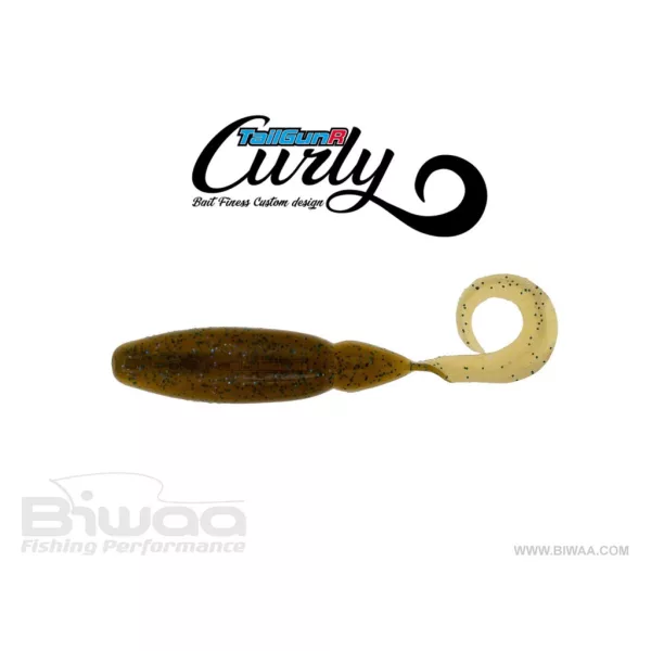 Biwaa Tailgunr Curly 6,3cm 310 Kaleido Star Gumová nástraha 8ks